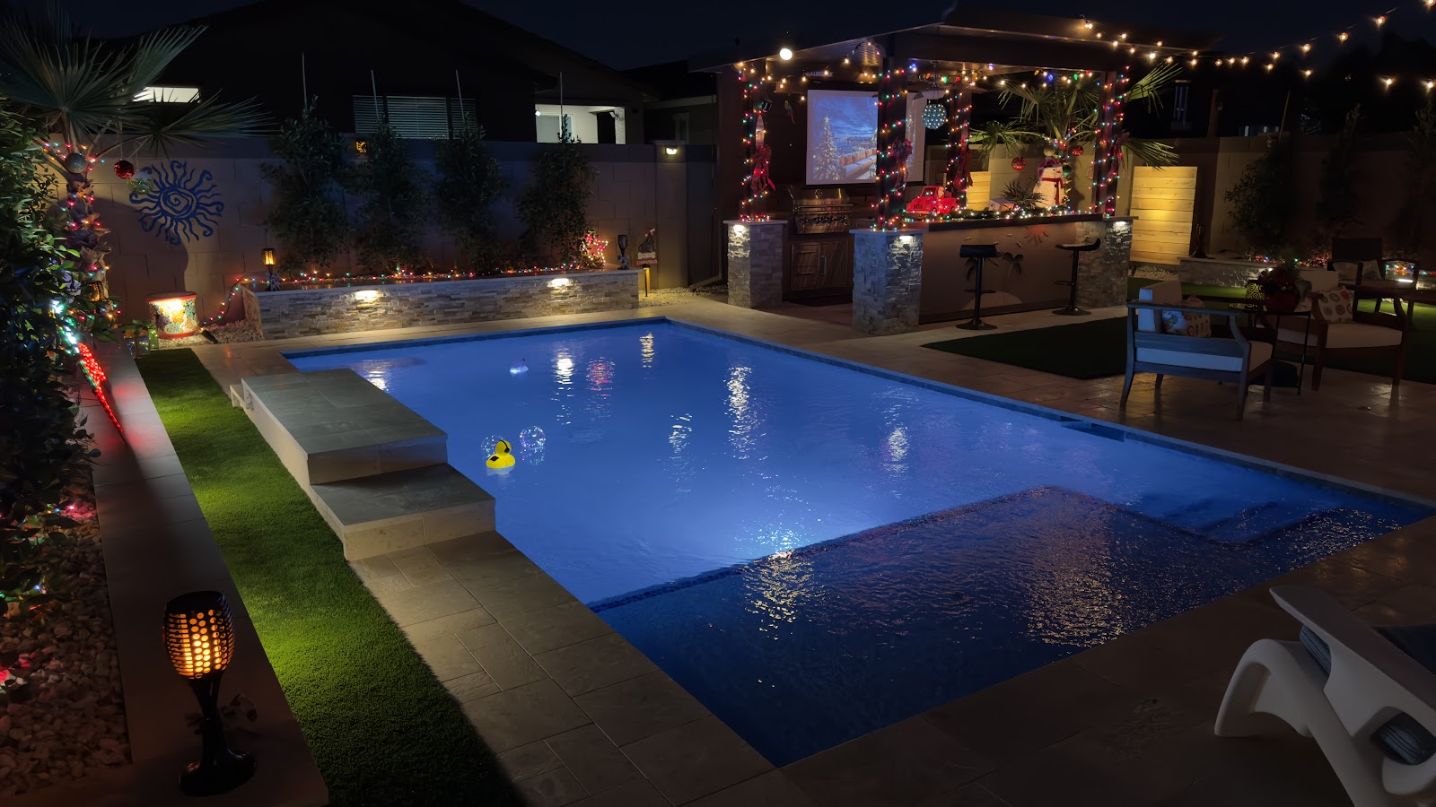 Compact Backyard Pool Renovation & Upgrade